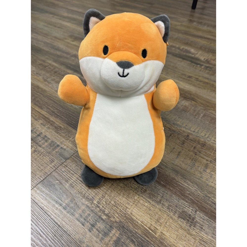 Squishmallows Hug Mees James the Fox Orange White Plush Kellytoy 2019 Q042